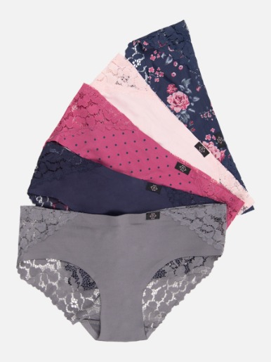 Panty sin costura Pack X5