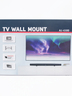 Soporte de pared para televisor fijo 40"