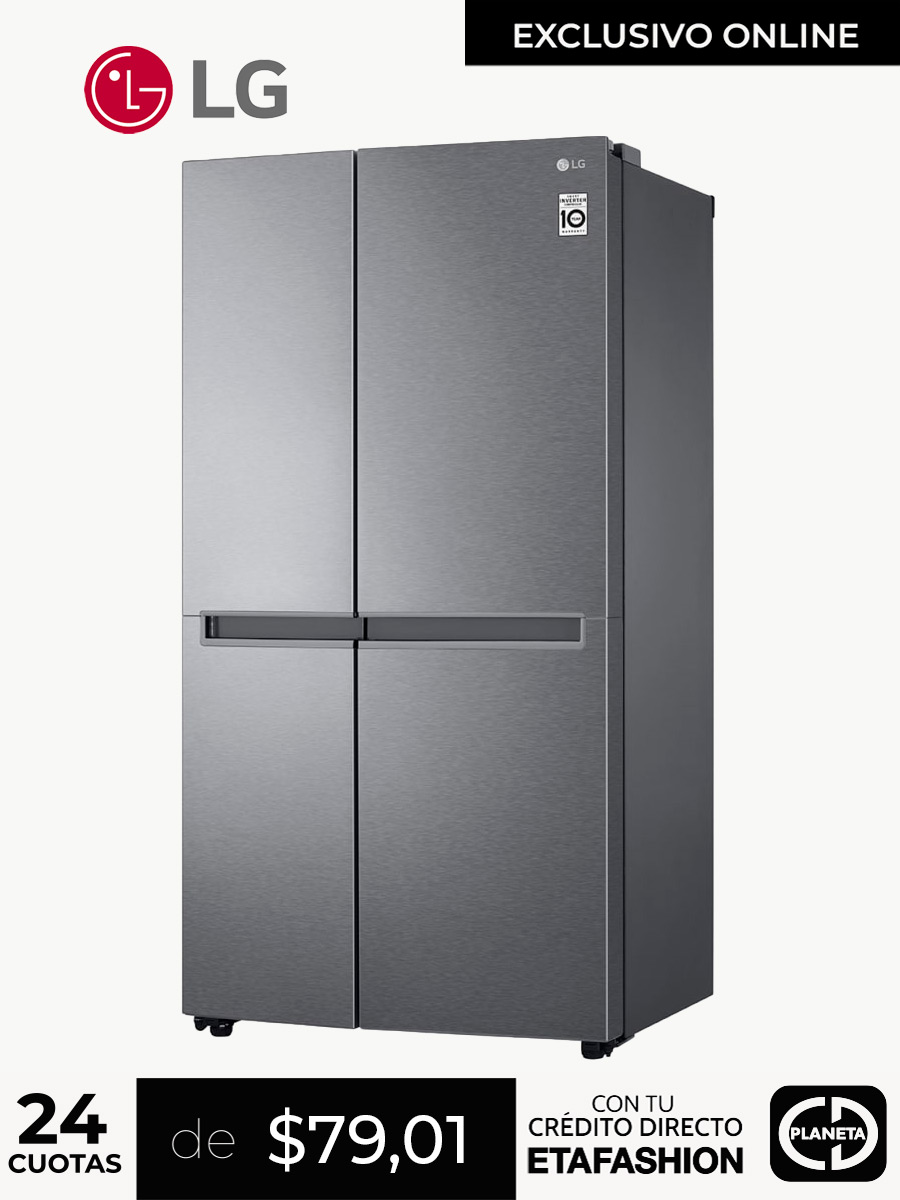 Refrigerador LG Side by Side Inverter GS65BPGK / 688 Litros