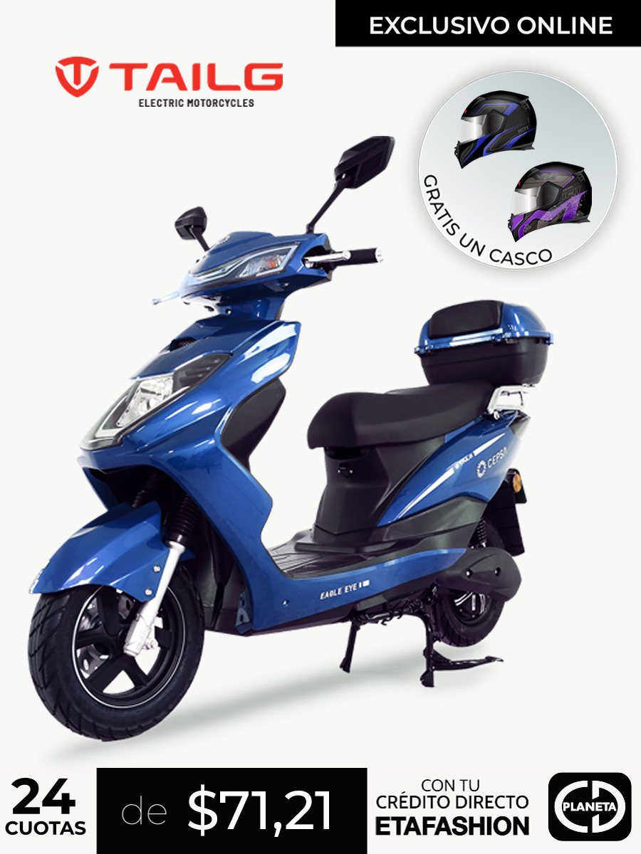 Motocicleta Eléctrica Tailg Eagle Eye / Azul