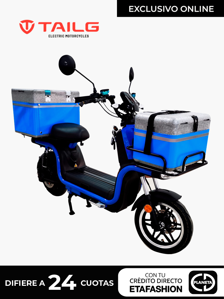 Motocicleta Eléctrica Tailg Umeal / Azul