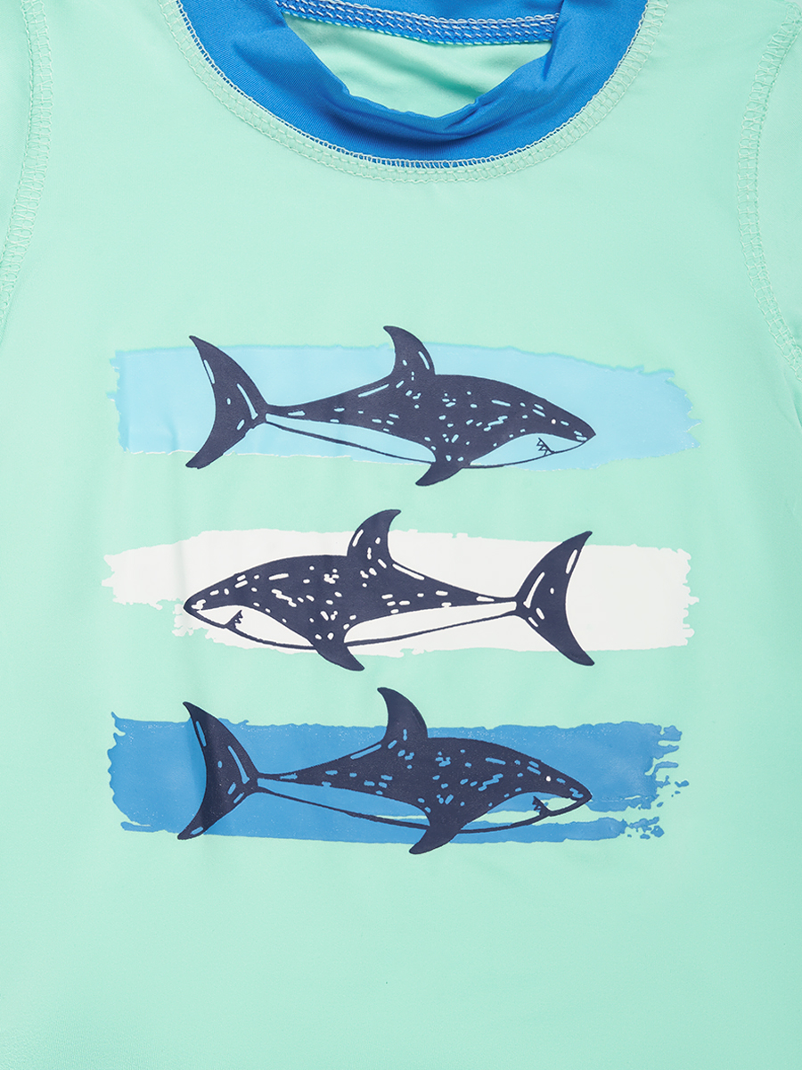 Traje de Baño - Camiseta + Bermuda