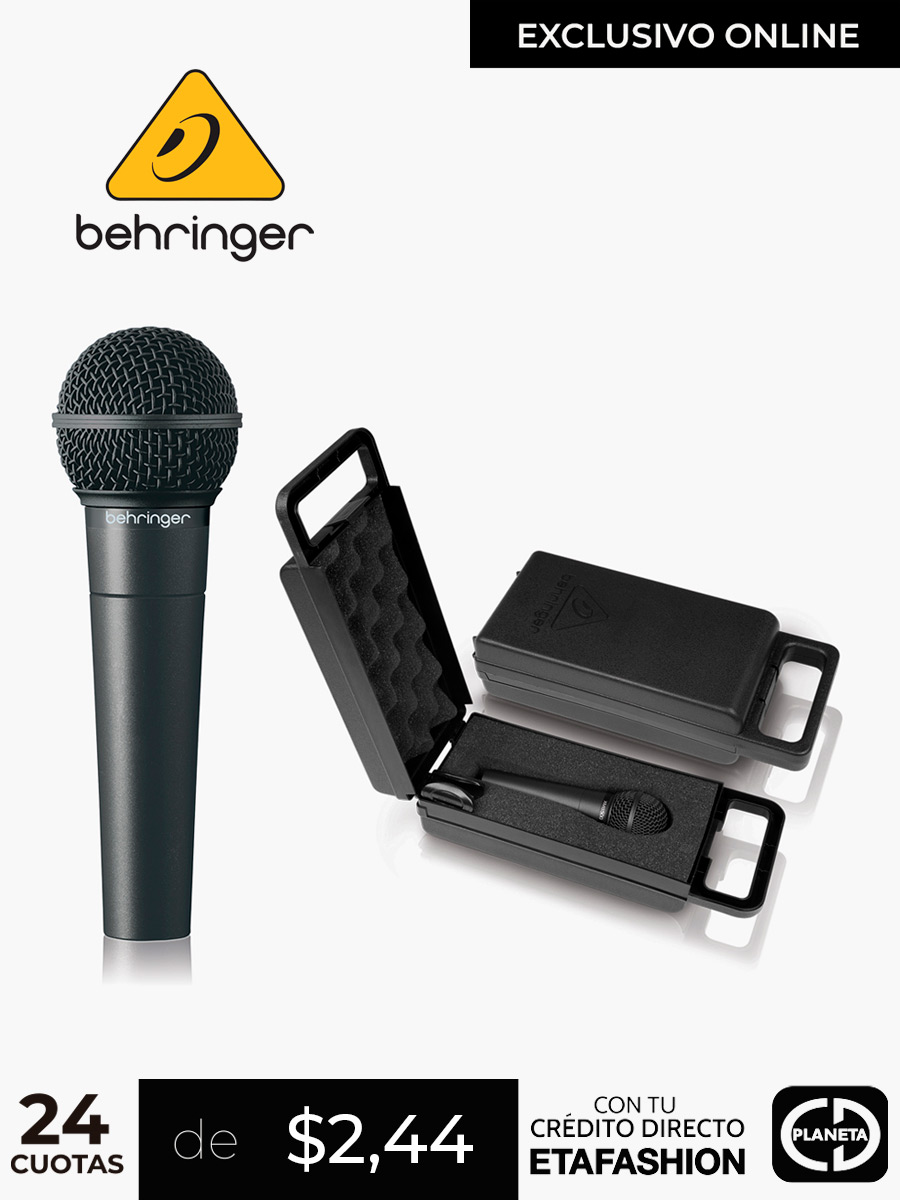 Micrófono Behringer de Cardioide XM8500
