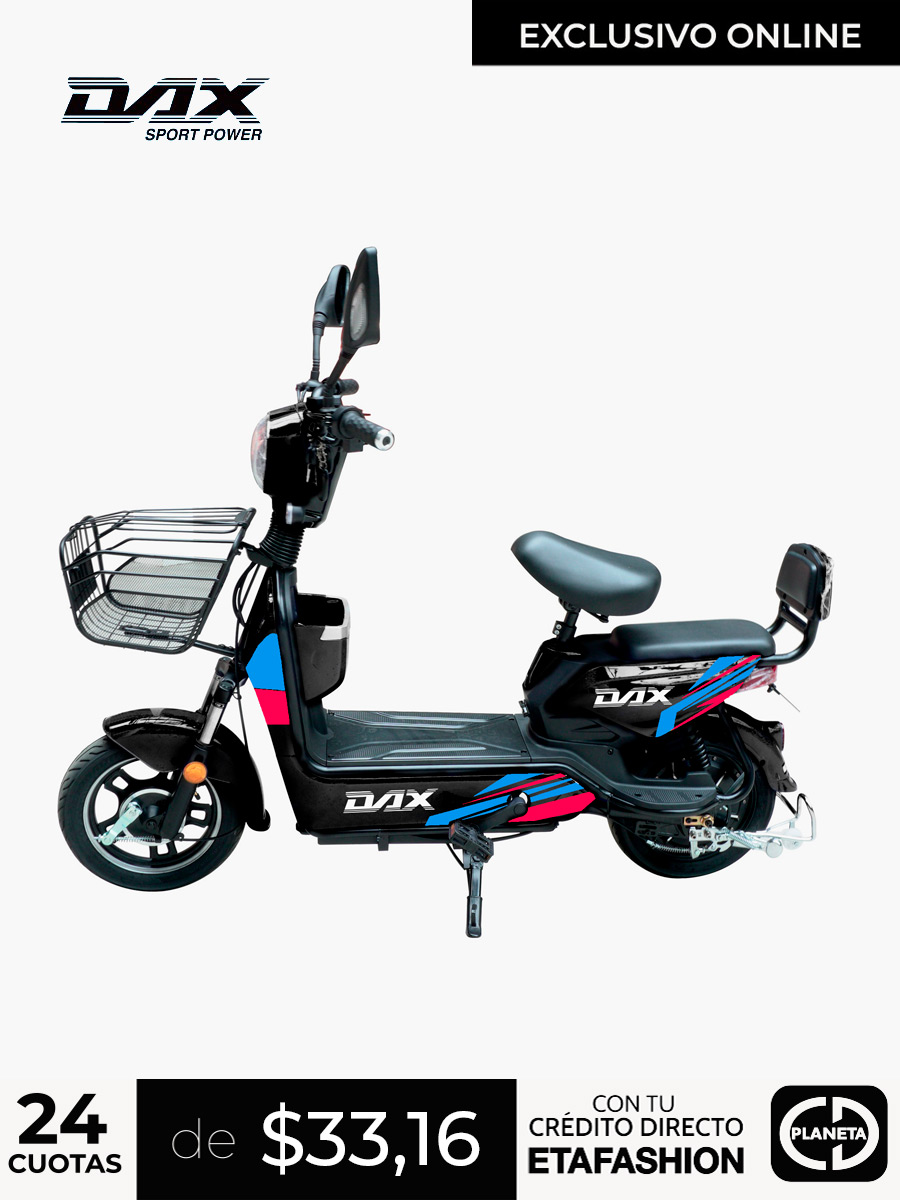 Scooter Eléctrico DAX 500W / Negro