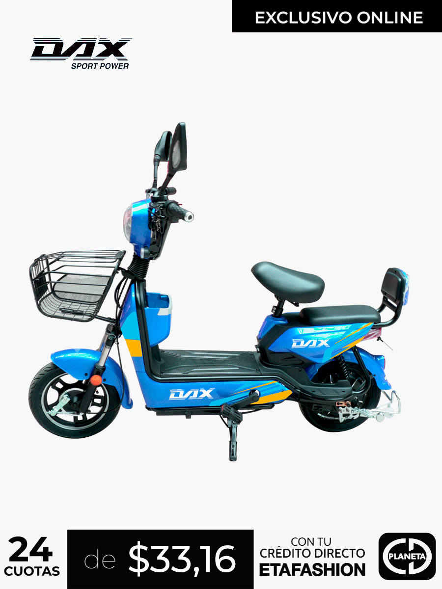 Scooter Eléctrico DAX 500 W / Azul