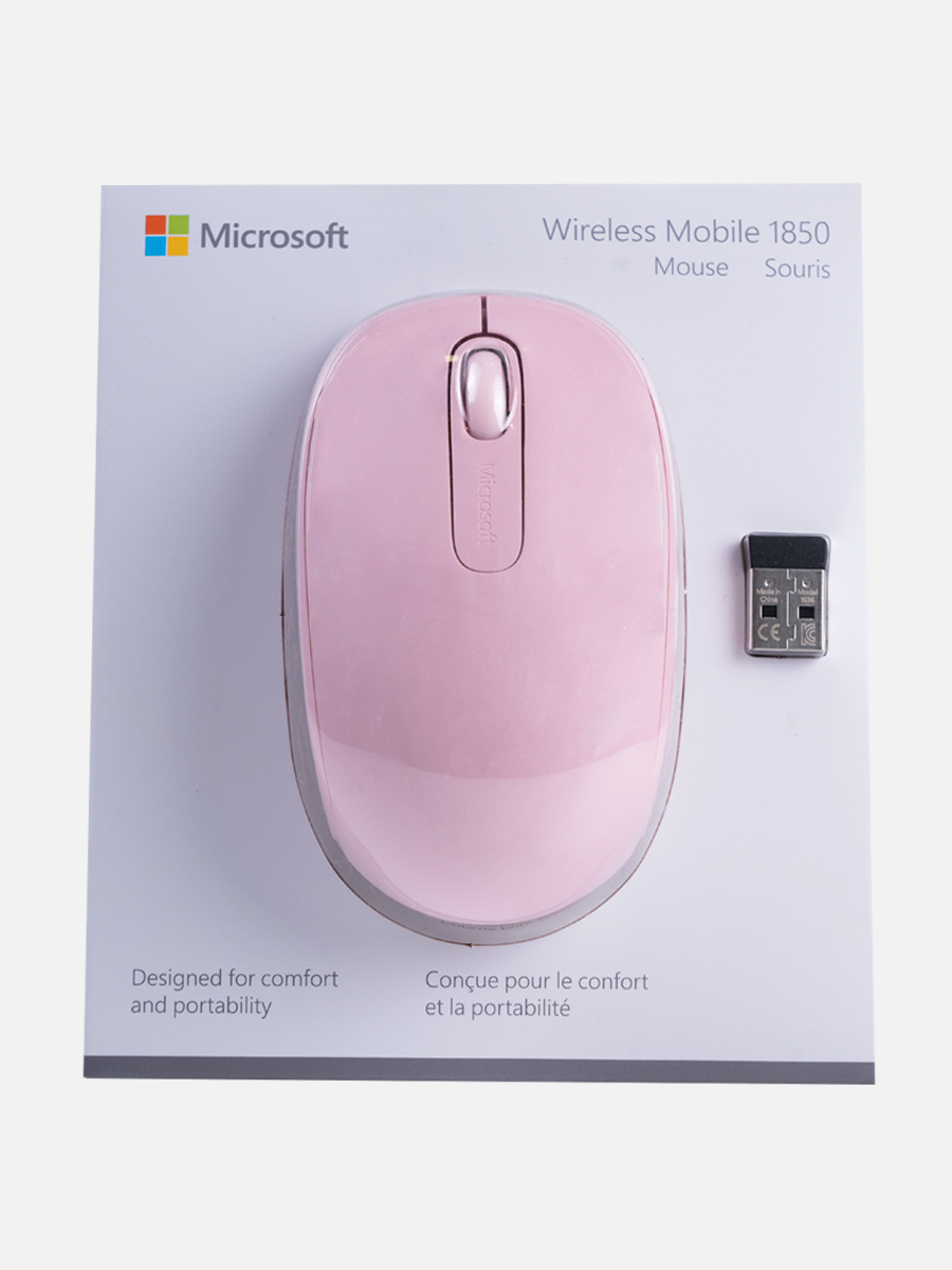 Mouse Wireless Mobile 1850 / Rosa