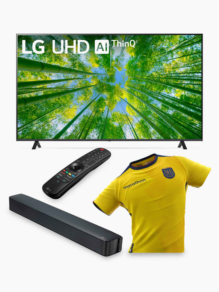 Combo Smart Tv 4K 70" LG + Barra de Sonido LG
