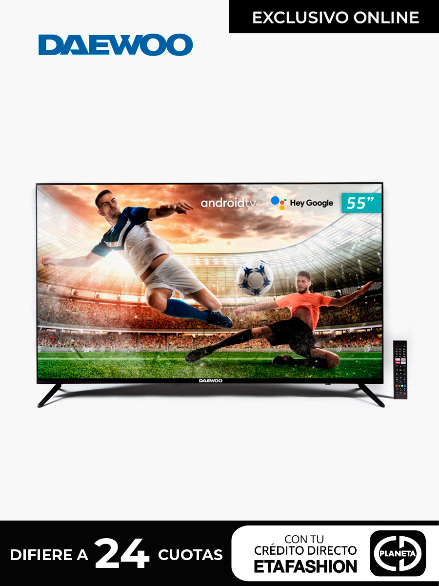 Smart TV 4K Daewoo 55"