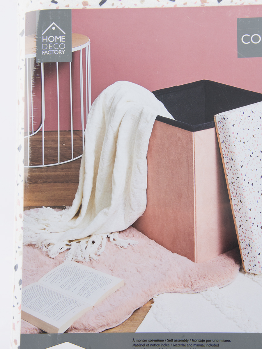 Puff Plegable / Rosa