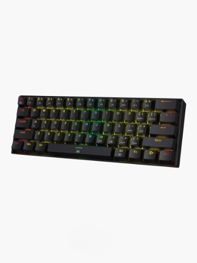 Teclado Gamer Mecánico Redragon Dragonborn K630/ Switch Rojo