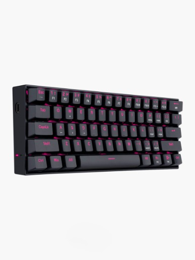 Teclado Gamer Mecánico Redragon Dragonborn K630/ Switch Rojo