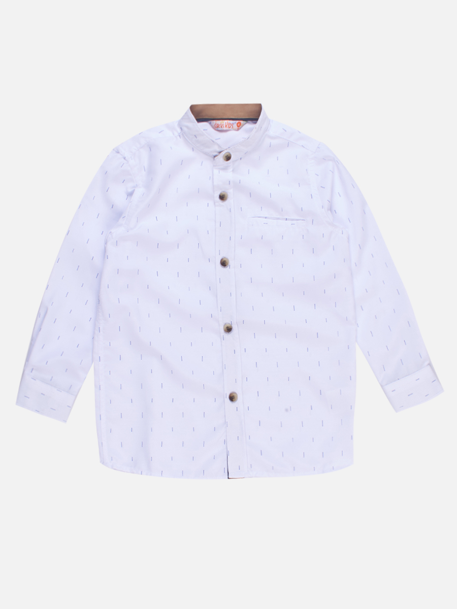 Camisa cuello Mao - Preescolar