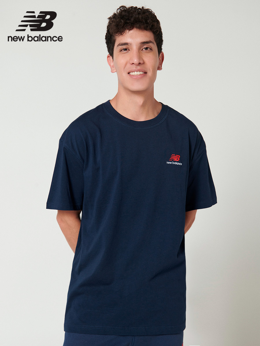 New Balance - Camiseta Uni-ssentials Cotton