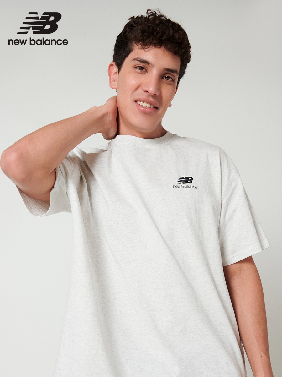 New Balance - Camiseta Uni-ssentials Cotton