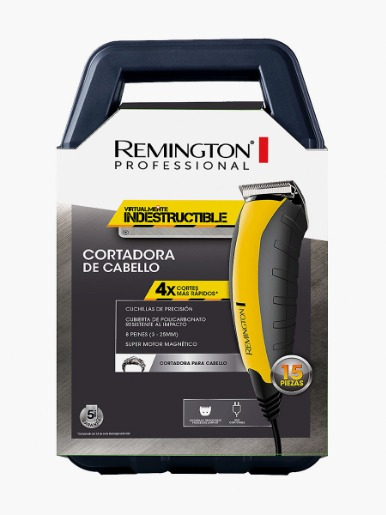Combo <em class="search-results-highlight">Remington</em> Cortadora de cabello + Rasuradora Nasal Gratis Estuche portátil