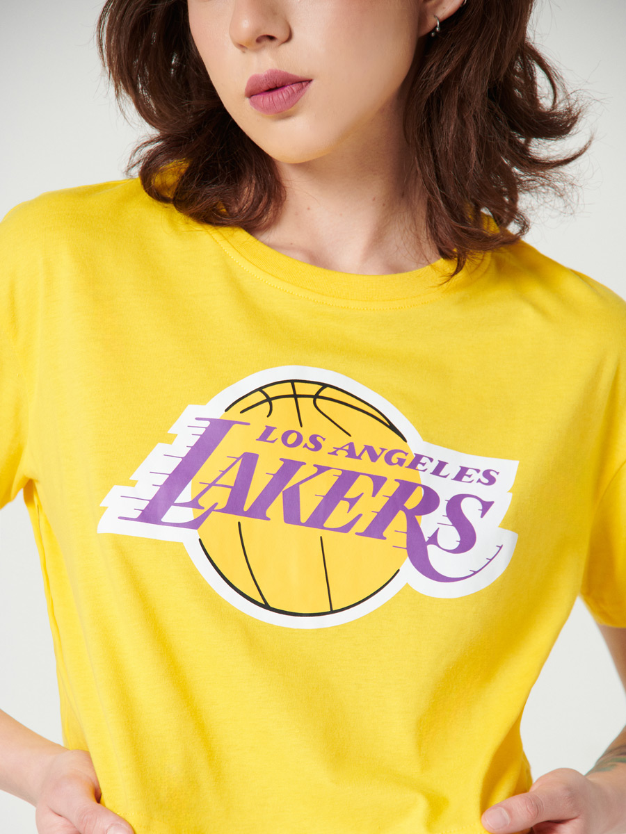 Camiseta Crop Los Angeles Lakers - NBA