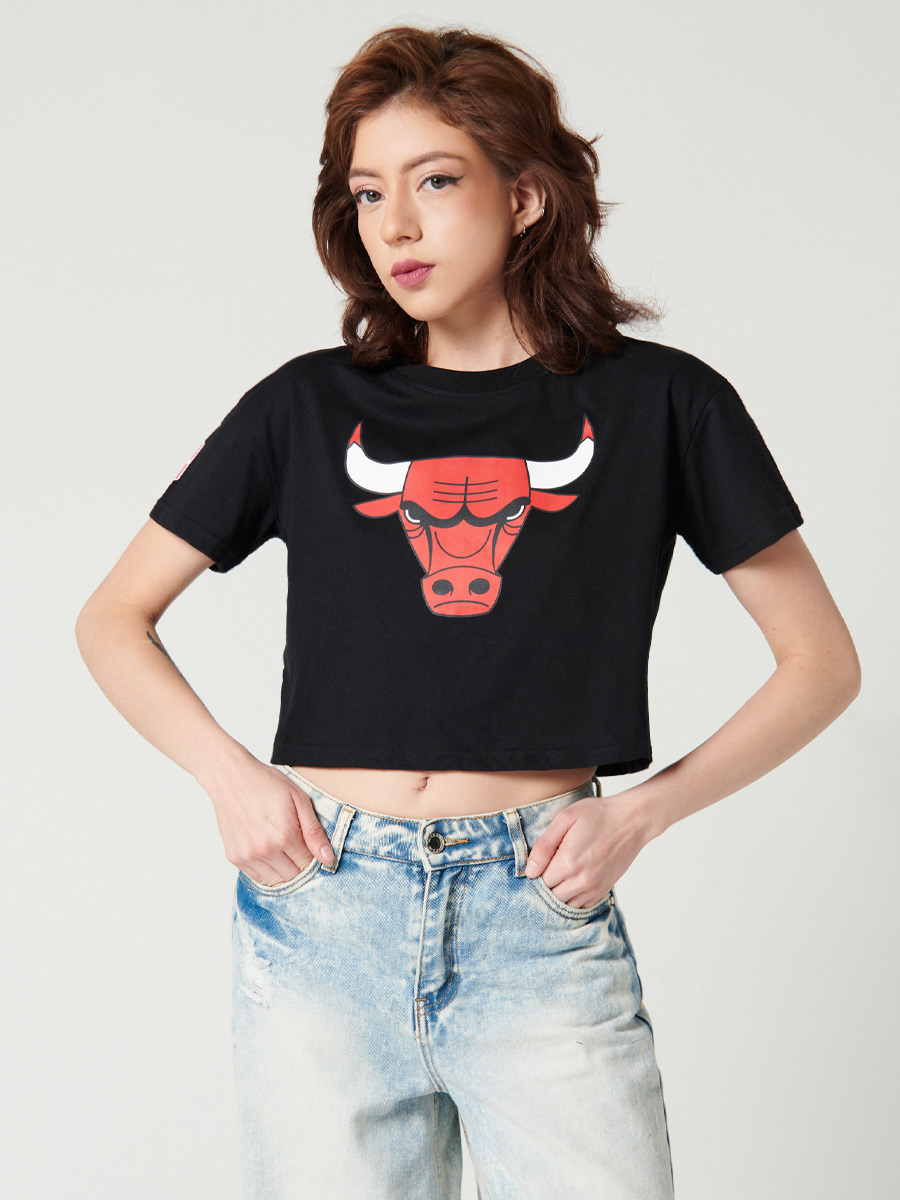 Camiseta Crop Chicago Bulls - NBA