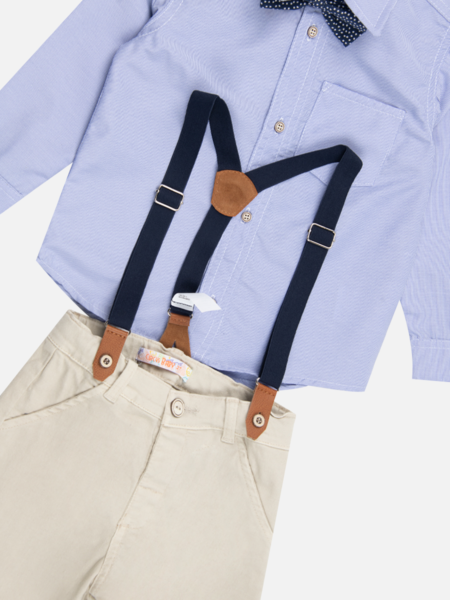 Conjunto Camisa + Pantalón + Tirantes