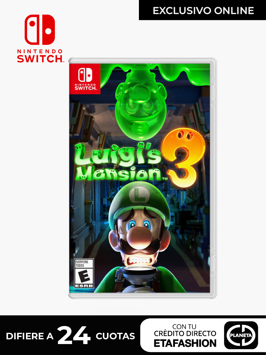 Juego De Video Nintendo <em class="search-results-highlight">Switch</em> Luigis Mansión 3