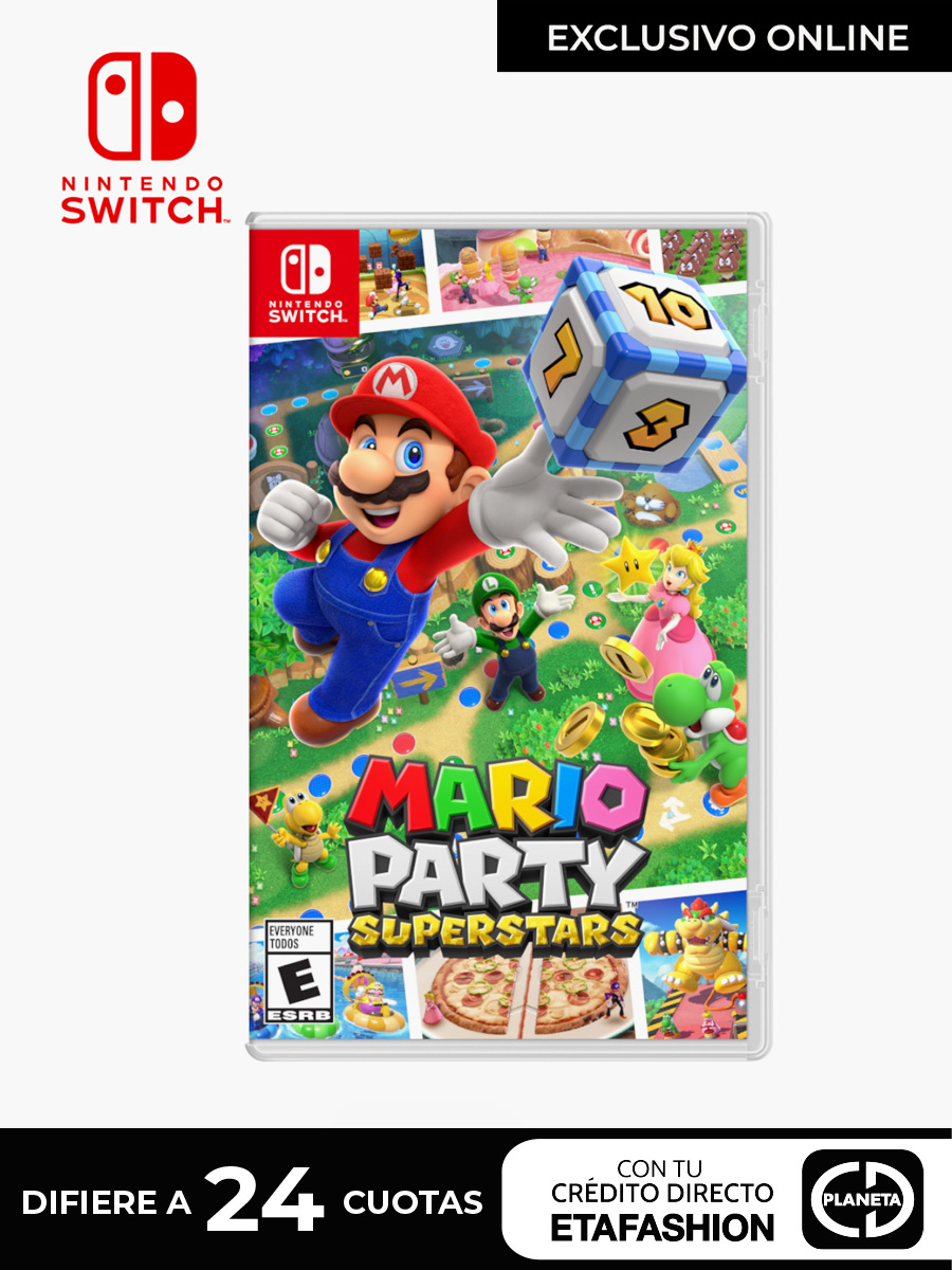 Juego De Video Nintendo <em class="search-results-highlight">Switch</em> Mario Party Superstars