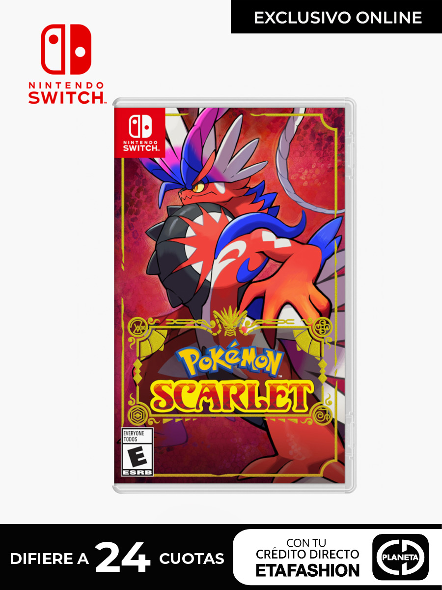 Juego De Video Nintendo <em class="search-results-highlight">Switch</em> Pokemon Scarlet