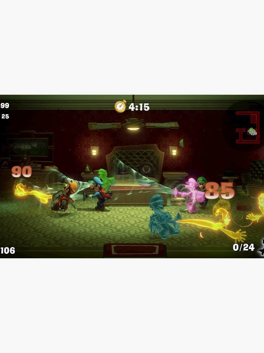 Combo Consola Nintendo Switch Neon Pantalla LED 6.2" Incluye Mario Kart 8 Joy 2Pcs Azul/Rojo + Juego de video Nintendo Switch Luigis Mansión 3
