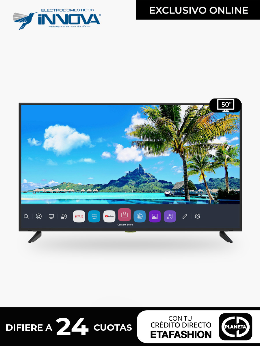 Smart TV Innova 50" IN-S50-4KwebOS