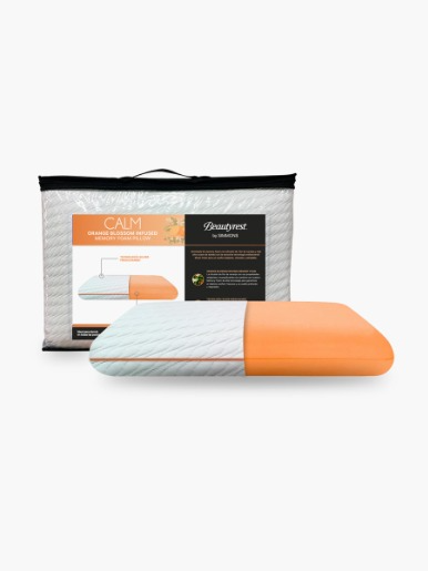 Almohada <em class="search-results-highlight">Simmons</em> Calm Orange Infused