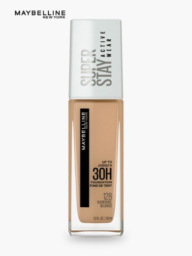 Base Maybelline NY Superstay Warm Nude #128