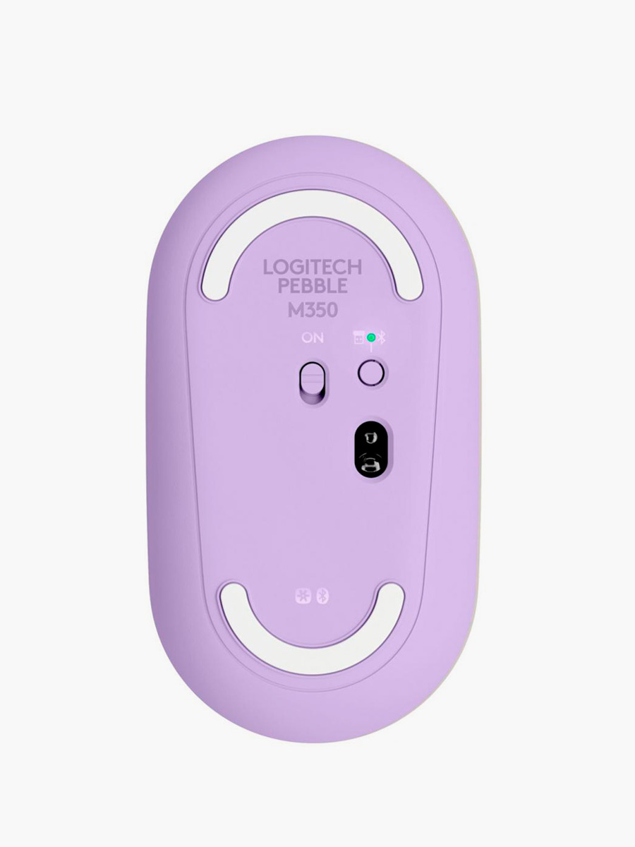 Mouse Logitech M350 Inalámbrico / Morado
