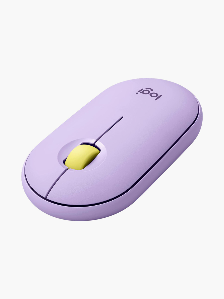 Mouse Logitech M350 Inalámbrico / Morado