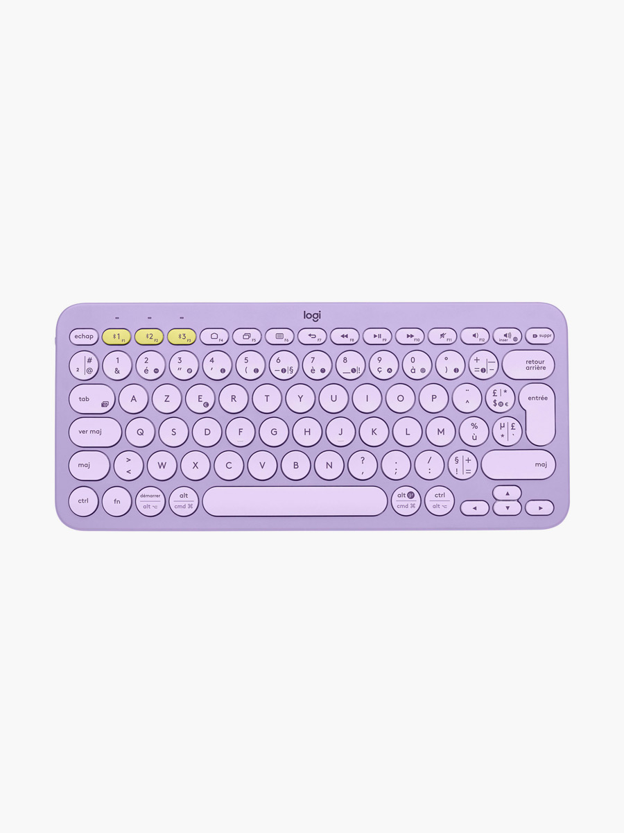 Teclado Logitech K380 Inalámbrico / Morado