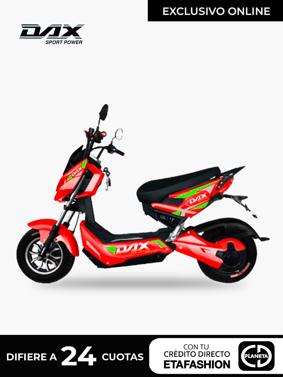 Moto Eléctrica DAX M04 1000W - Rojo