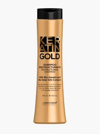 Lanosterin - Shampoo Reestructurante Keratin Gold