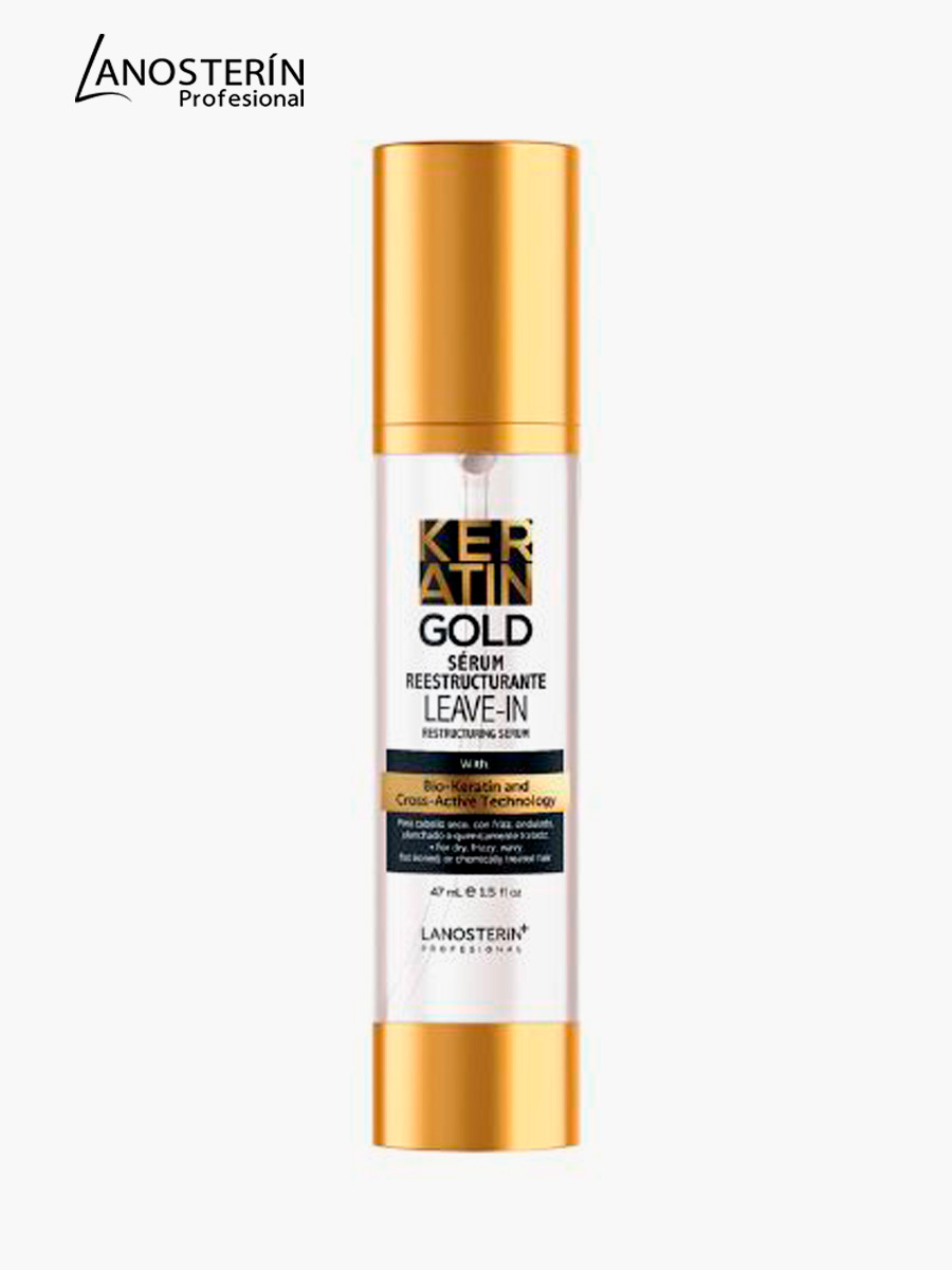 Lanosterin - Serum Reestructurante Leave - In Keratin Gold