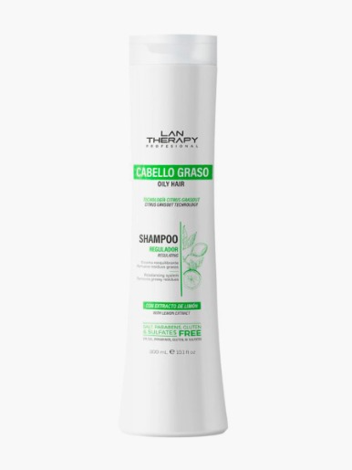 Lanosterin - Shampoo Cabello Graso Lan Therapy