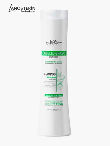 Lanosterin - Shampoo Cabello Graso Lan Therapy