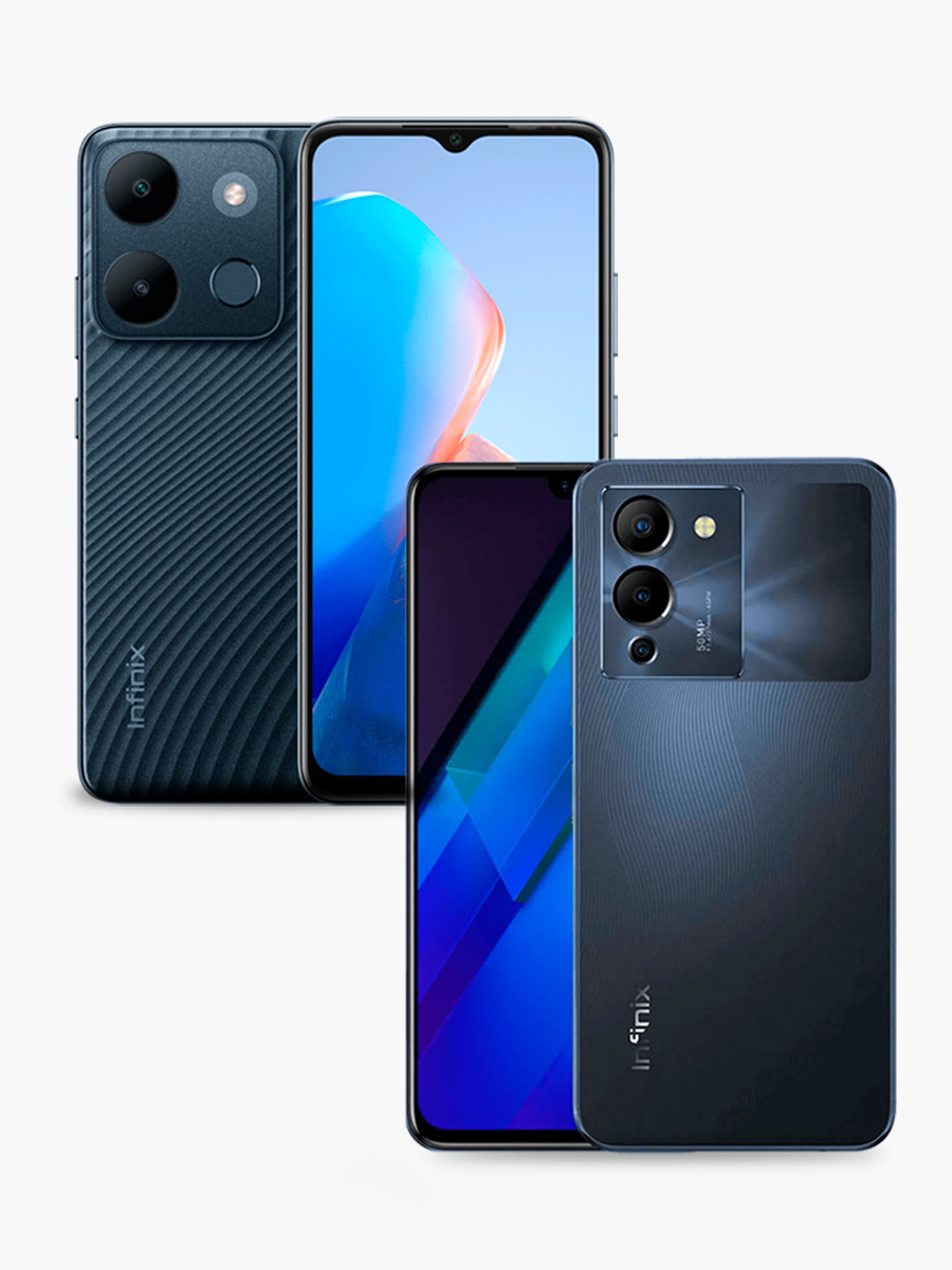 Combo Infinix Celular NOTE 12 - 256GB + Celular SAMRT7 - 64GB / Negro