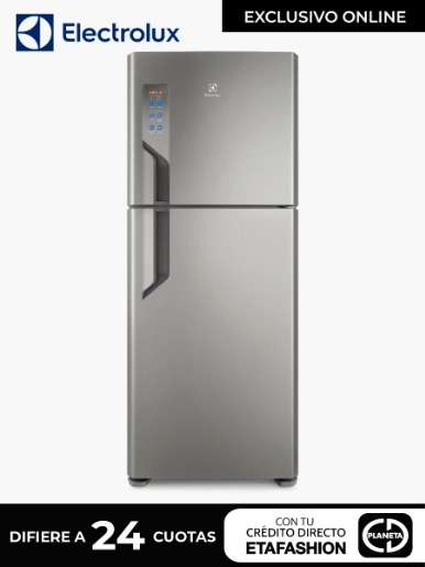 Refrigerador No Frost Top Mount Electrolux Inverter 431 Lts | Silver