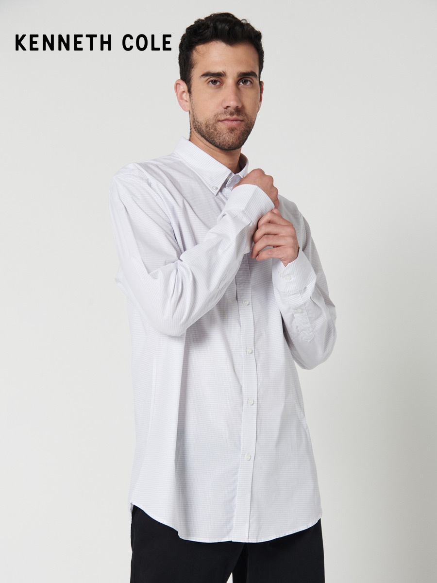 Kenneth Cole - Camisa manga larga