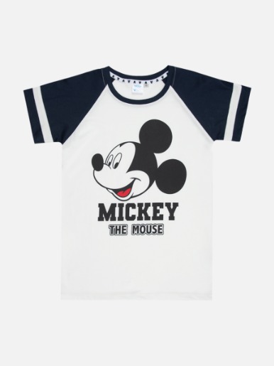 Camiseta Mickey Mouse - Escolar