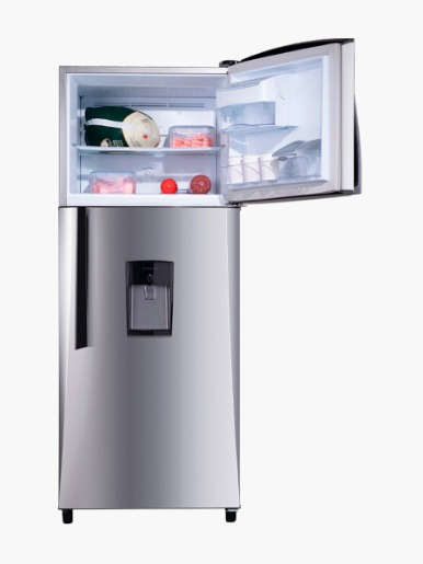 Combo Indurama Refrigeradora Top Mount RI-395 con dispensador / 291 Lts + Celular Motorola EDGE 30 / Morado
