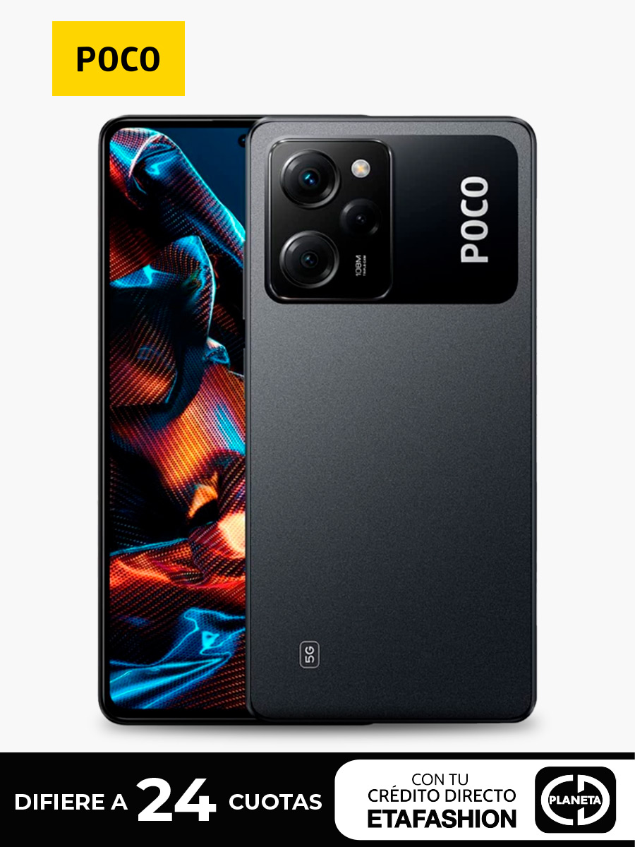 Celular Xiaomi Poco X5 5G | Negro