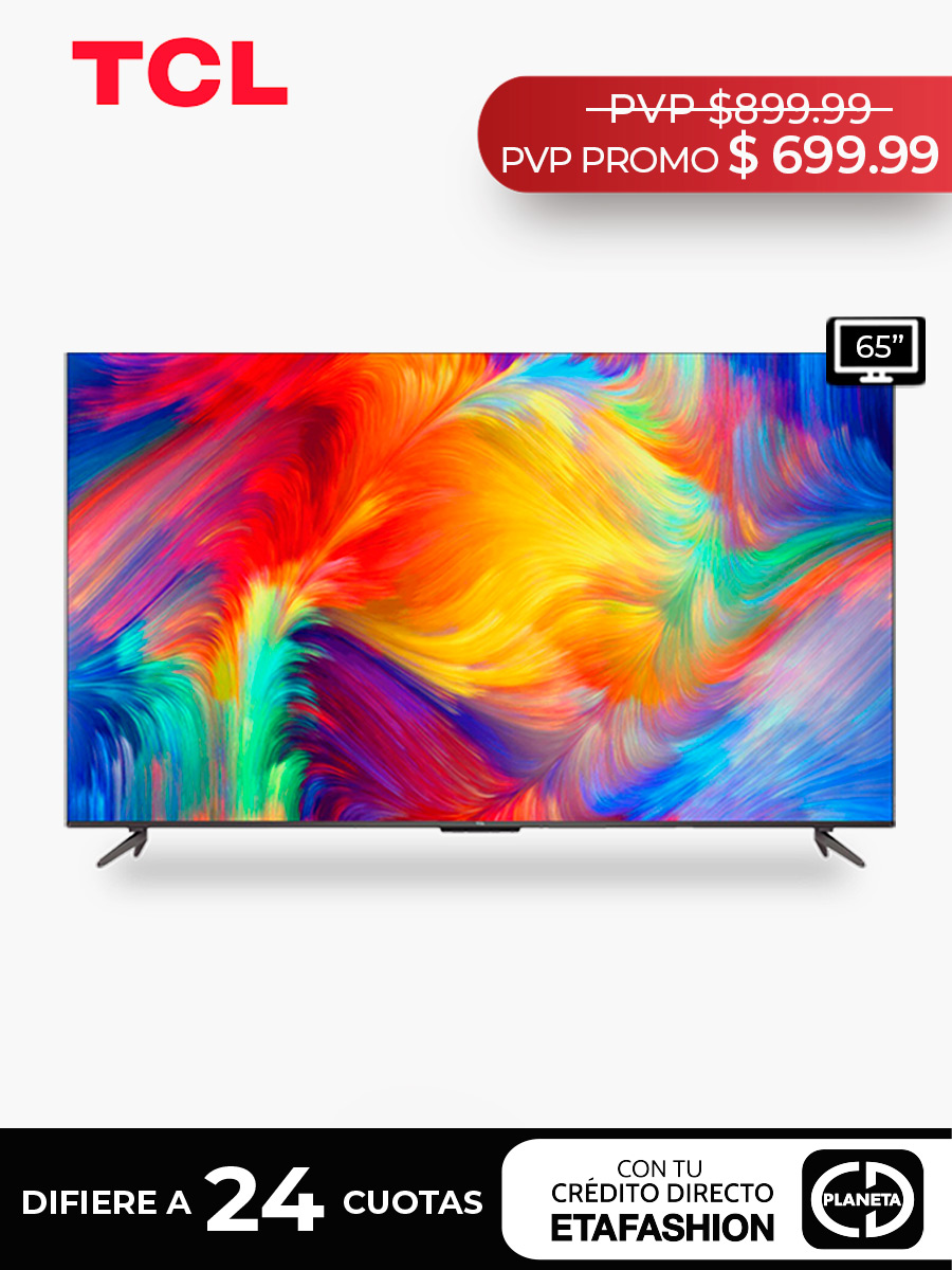 Smart Tv TCL 4K HDR 65" L65P735