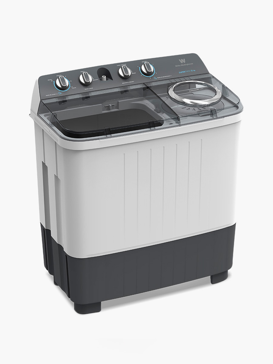 Lavadora Semiautomática Whirlpool 15 kg Carga Superior-Blanca