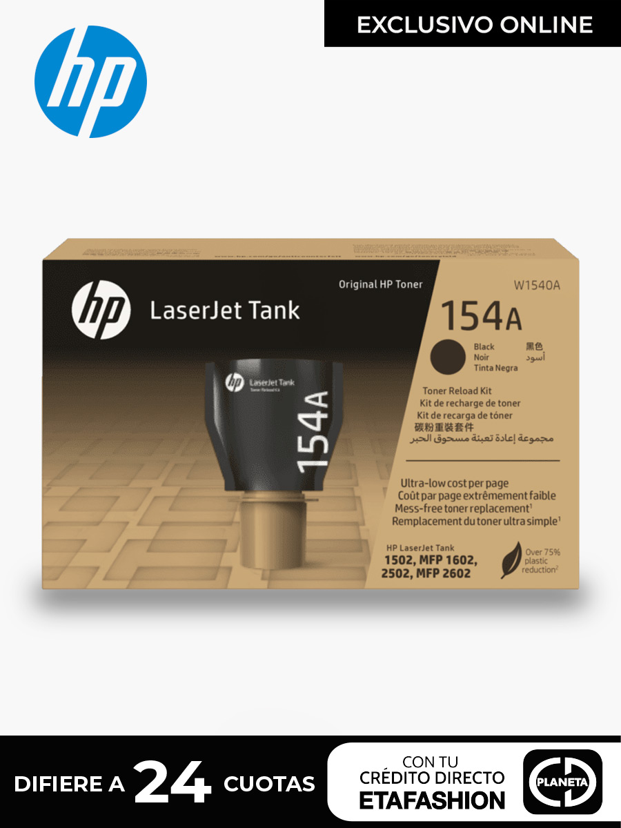 Kit de Recarga de Tóner HP 154A LaserJet Original / Negro