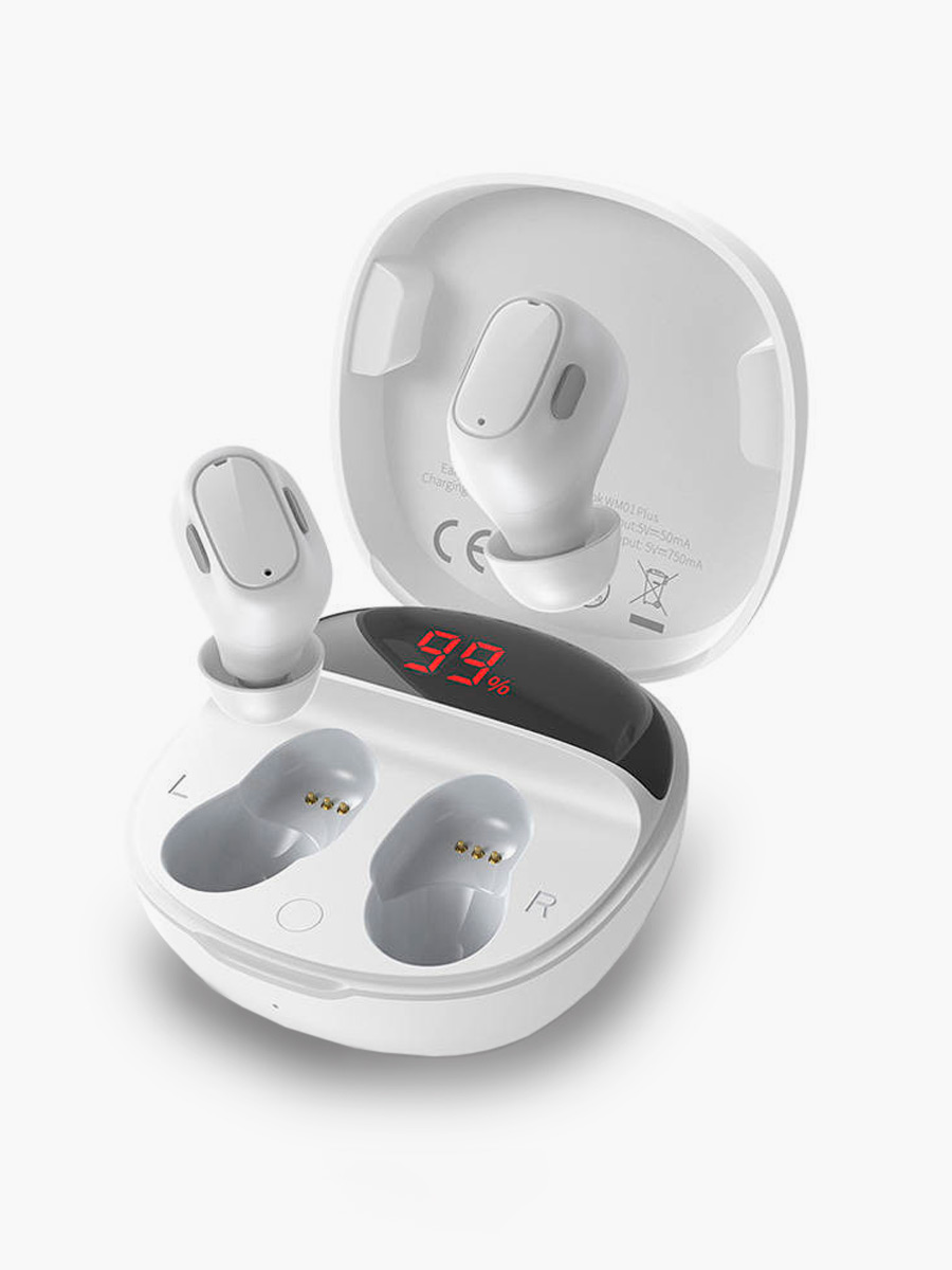 Audífono Baseus BT WM01 Plus | Blanco