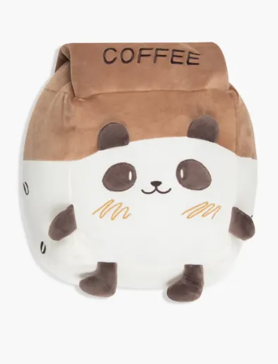 Cojín Panda Coffee