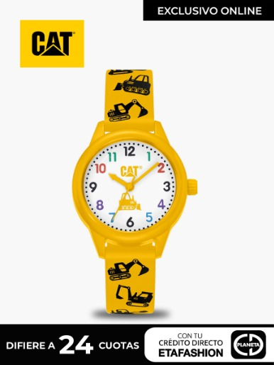 Reloj Analógico Caterpillar Sport Kids  / Amarillo