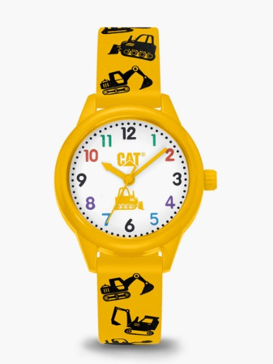 Reloj Analógico Caterpillar Sport Kids  / Amarillo